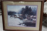 Deer Scene By Julie Crocker