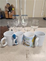 Wine Glasses & Coffee Mugs