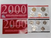 Uncirculated 2000 Denver mint coin set