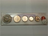 Uncirculated 1968 Canada coin set