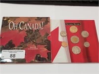 Uncirculated 1997 Canada coin set