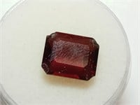 4.79 carat red gemstone
