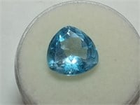 OF) 5.48 carat blue gemstone