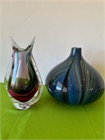 Nice Art Glass Vases