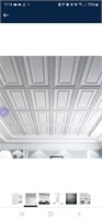 Art3d Drop Ceiling Tiles, 24x48in. White