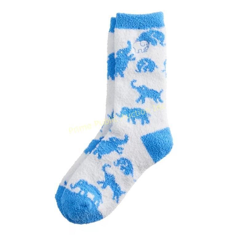 IVORY ELLA Aruba Blue Socks