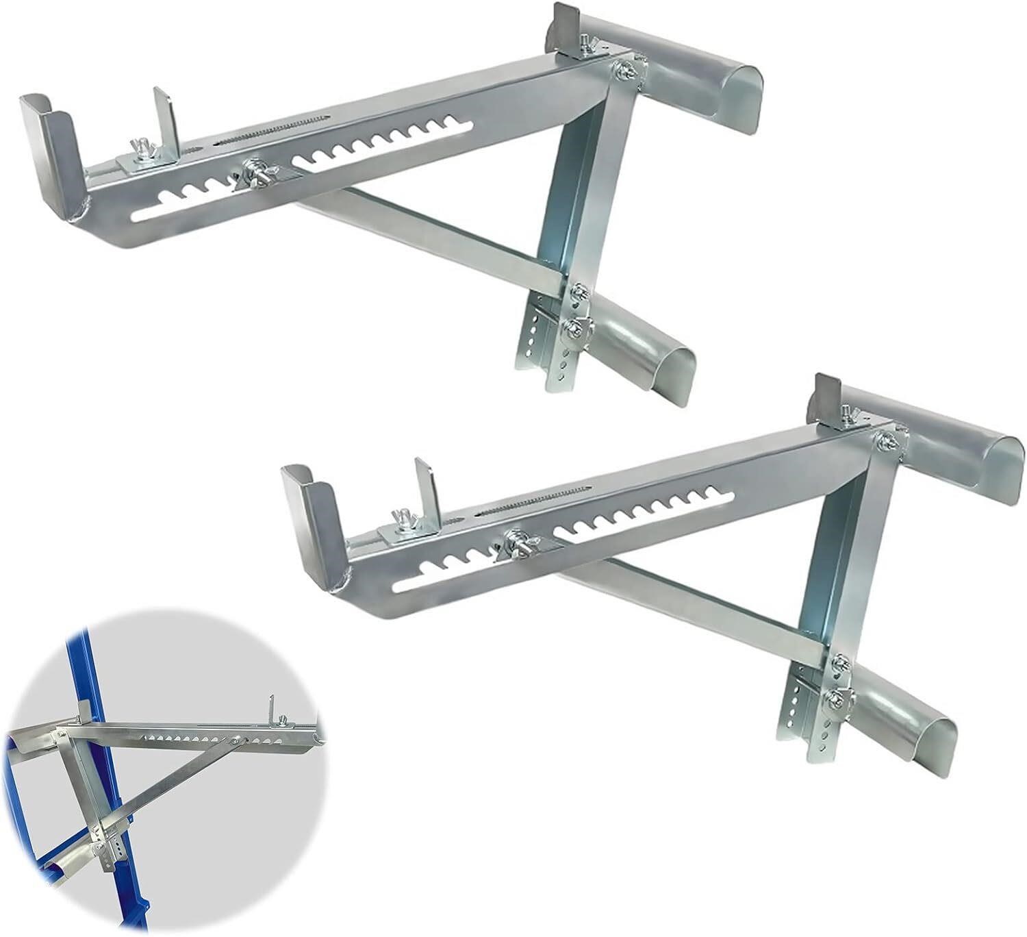 $117  2 Pack Ladder Jacks  Two-Rung  Secure  Stabl