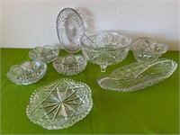 Cut Glass & Crystal Bowls & Plates