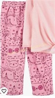 Carter's Girls' 2T Only Pants Snug Fit Cotton and