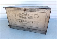 VINTAGE LAWCO WINDOW REFRIGERATOR