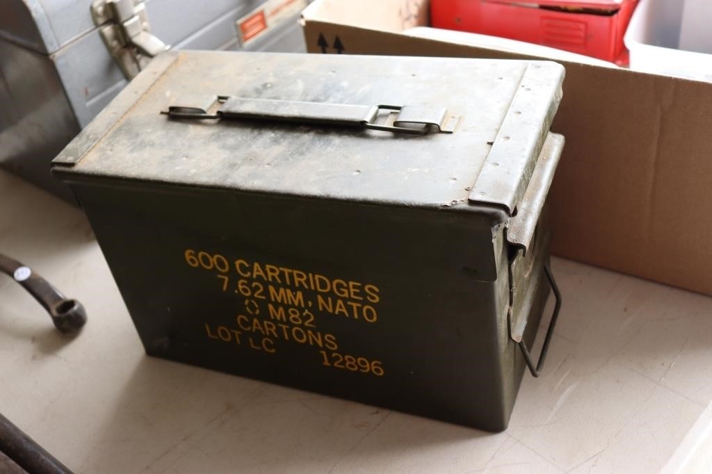 7.62mm Metal Ammunition Box
