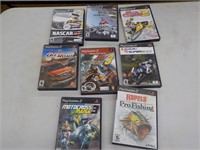 8 Play Station 2 games