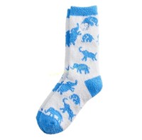 IVORY ELLA $15 Retail Aruba Blue Socks