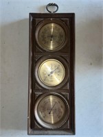 Antique Thermometer, Barometer & Humidity