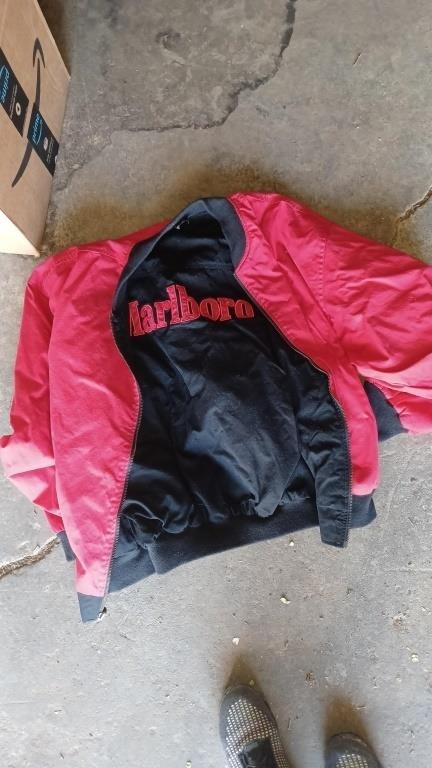 Marlboro reversible jacket size L