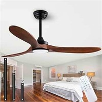 Final Sale -  52 Inch Wood Ceiling Fans with