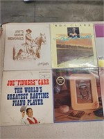 LP Vinyl Records- Roy Clark, Johnny Cash, Country