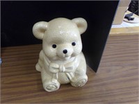 Baby bear cookie jar