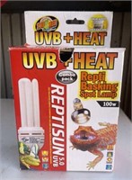 Reptisun UVB + Heat Bulb Pack