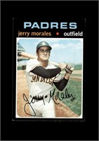 1971 Topps Baseball High #696 Jerry Morales EX-NM