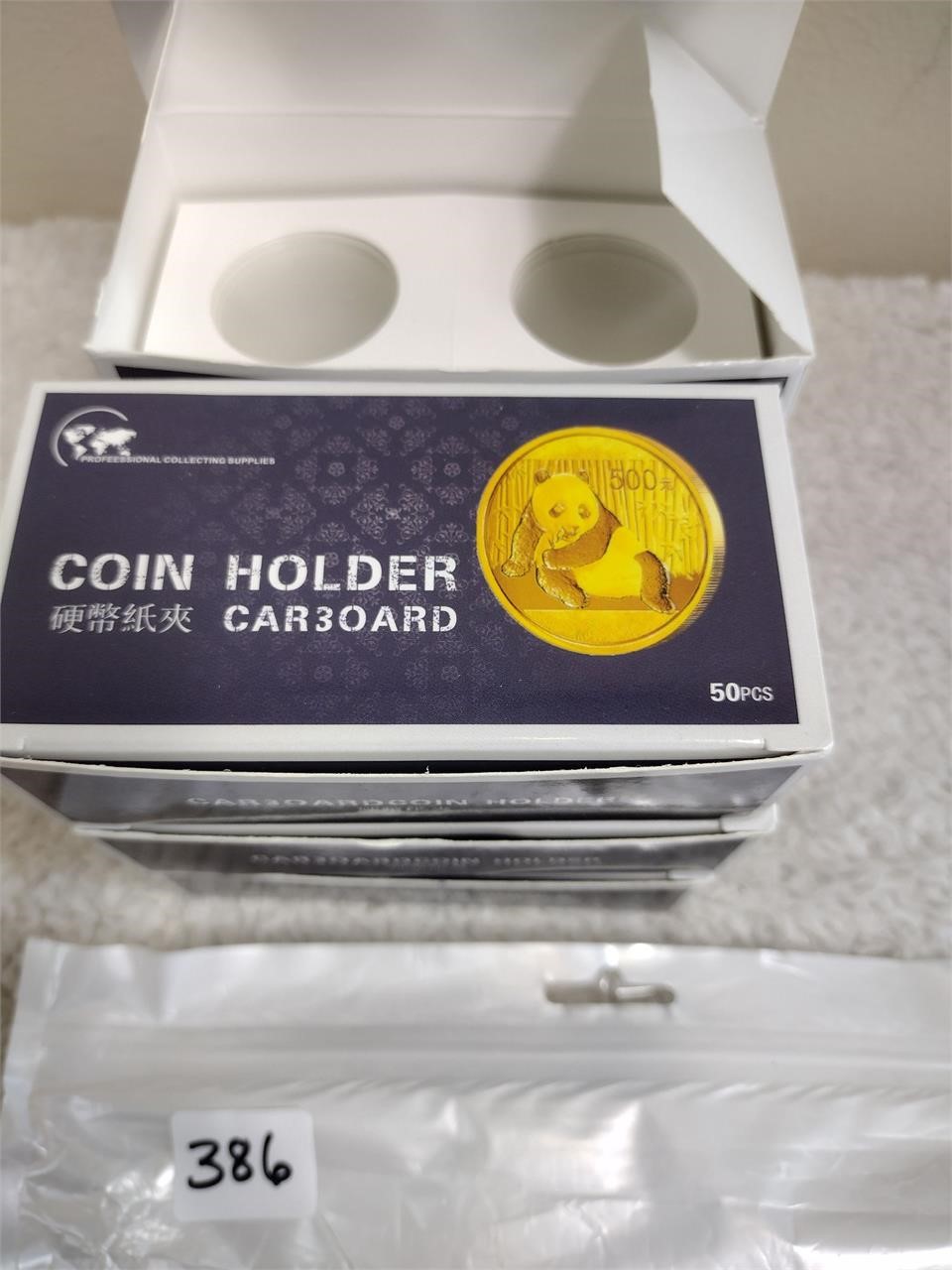 Coin Holders Cardboard
