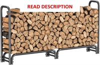 $88  8ft Mr IRONSTONE Firewood Rack  650 lbs