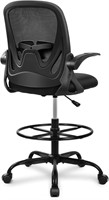 $149  Primy Drafting Chair  Lumbar Support (Black)