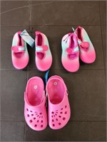 (3) Girls Toddler Shoes 9/10
