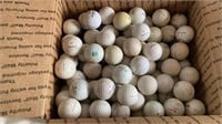 E2)  100 golf balls used, not cleaned