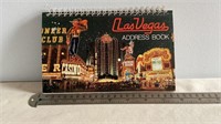 E2) Las Vegas address book, vintage, 26 pictures,