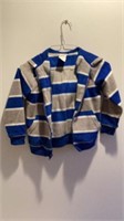 E2) Boys 5T stripe hoodie Garanimals