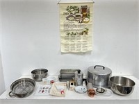 Vintage kitchen baking accessories
