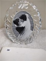 Mikasa Peppermint Clear Oval Picture Frame