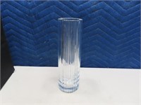 ST LOUIS France Crystal 10" Rimmed Glass Vase EXC