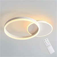 $80  LED Ceiling Light  3000K-6000K  36W  2-Ring