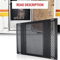 $53  RV Door Screen Protector 21'-31.5'  Black
