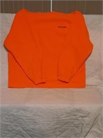 Field line  blaze orange  new fleece sweater