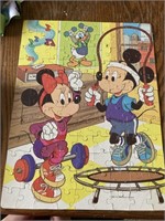 Disney Mickey Minnie Puzzle Vintage Complete