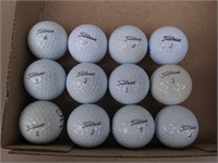 (12) Titleist, Used Good Condition