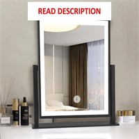 $55  16in Lighted Vanity Mirror  Dimmable  Smart