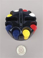 Poker Chip Caddy with Dealer Button