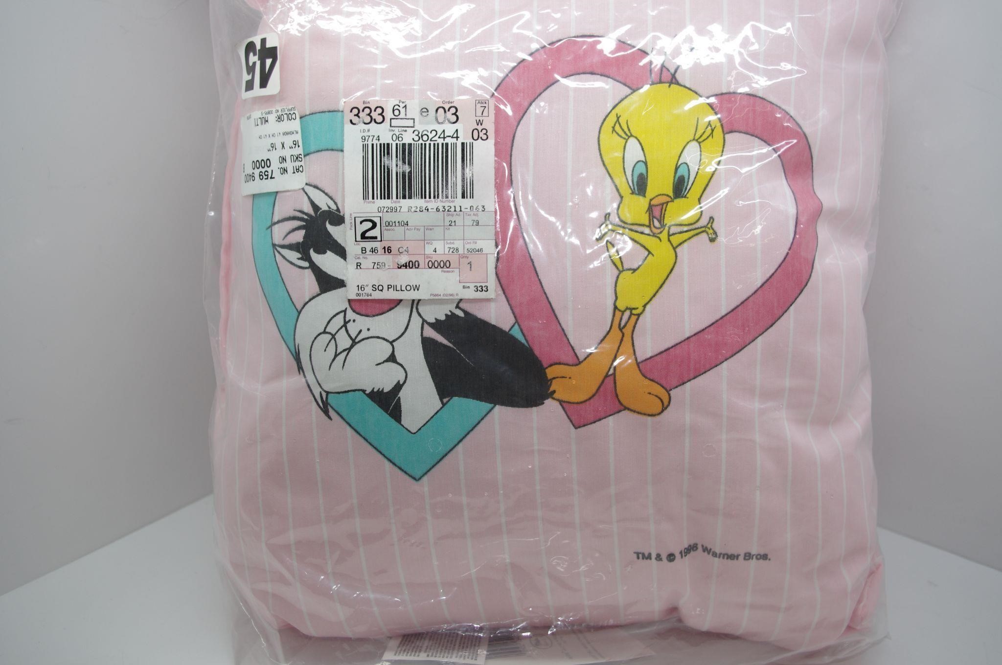 Looney Tunes Pillow Vintage