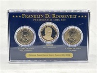 Franklin D. Roosevelt presidential coin set