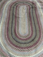 Oval Country Rug 9' x 6'
