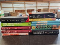 Books- Koontz, Geena Davis, Chicken Sisters