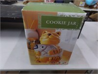 Cat & fish cookie jar (new)
