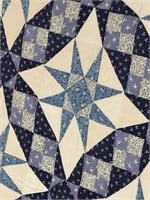 Blue and White Quilt