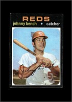 1971 Topps Baseball #250 Johnny Bench
