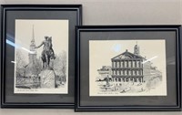 Carl LINDGREN Prints of Boston Massachusetts
