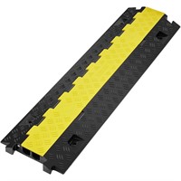 VEVOR Cable Protector Ramp, 2 Channel, 22000 lbs/a